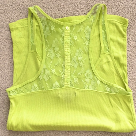AMERICAN EAGLE tank top with lace - Size M - Picture 2 of 2